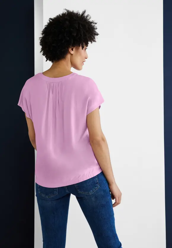 Street One Blusenshirt in Unifarbe