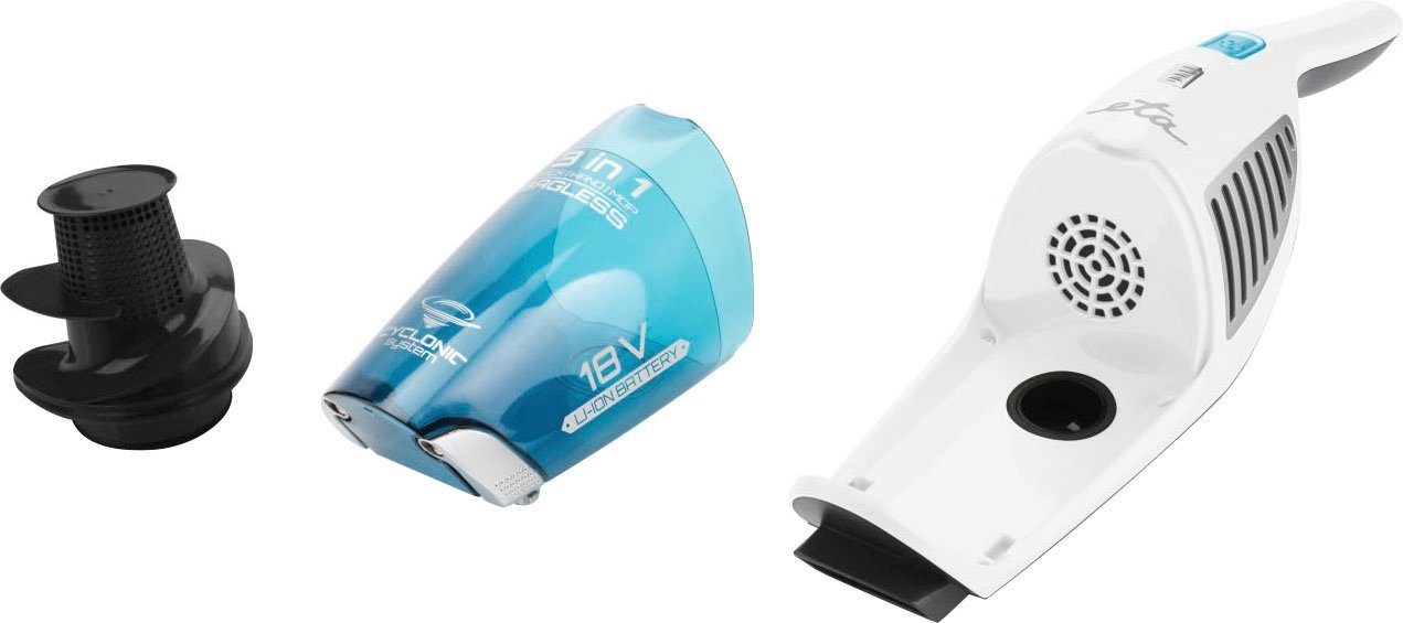 eta Nass-Trocken-Akkusauger 3 in 1 Moneto Aqua Plus ETA444990010, 39,6 W, beutellos