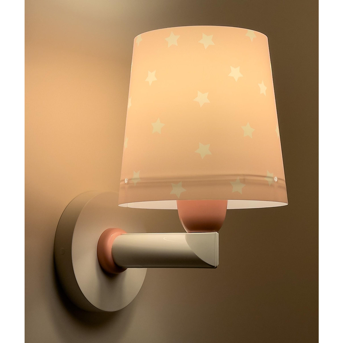 Wandleuchte Star Light, pink
