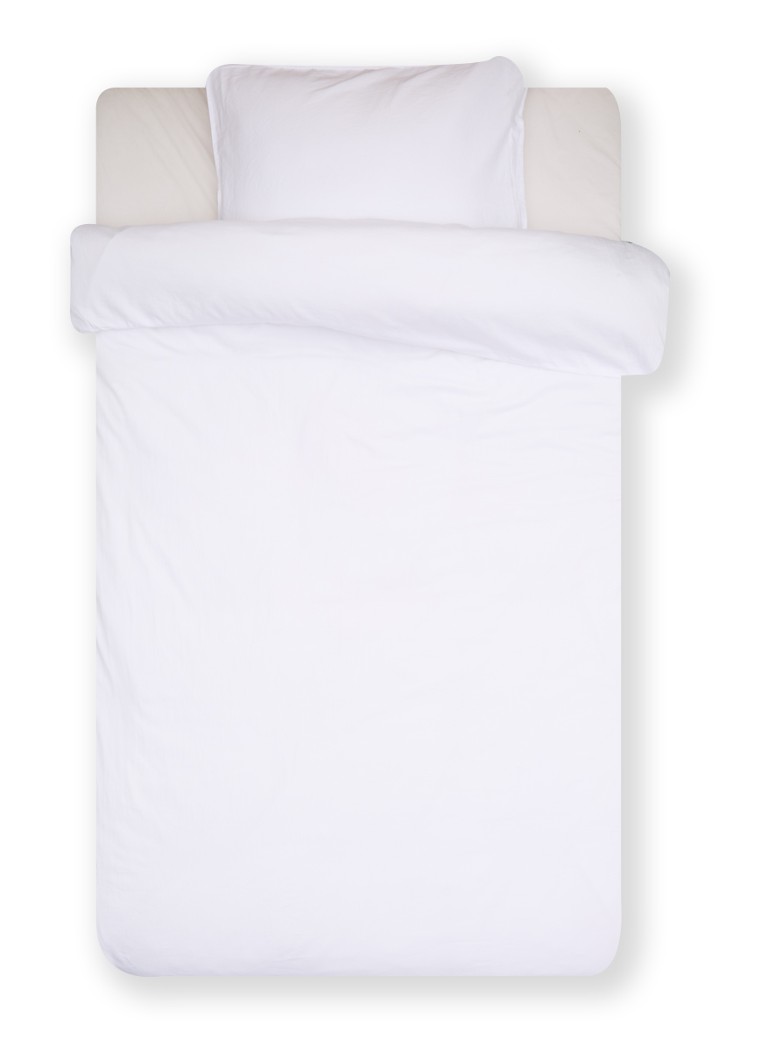 Set de lenjerie de pat Bijenkorf Home din satin de bumbac organic, 300 de fire/cm² – cu fețe de pernă