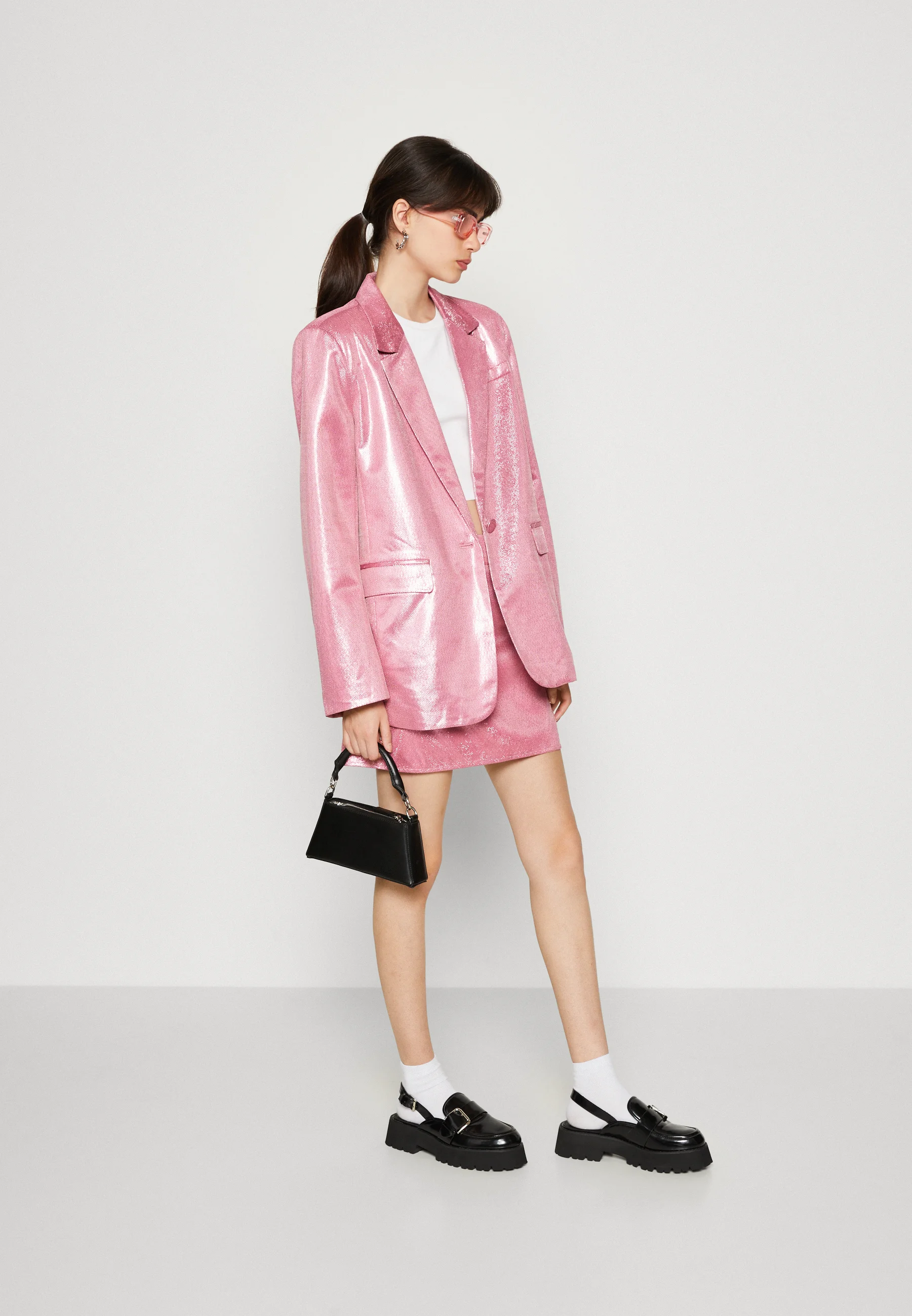 Gina Tricot BLAZER OVERTamañoD - Abrigo corto