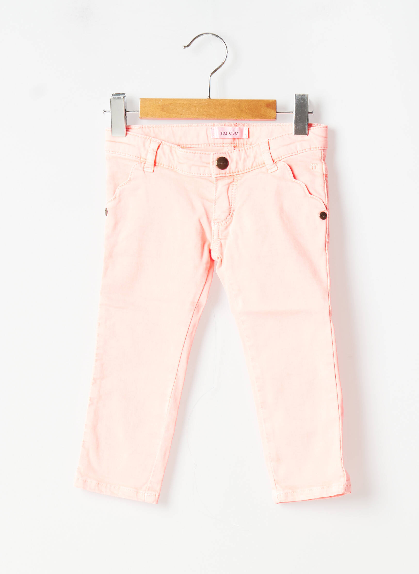 Marese Pantalons Slim Fille couleur rose