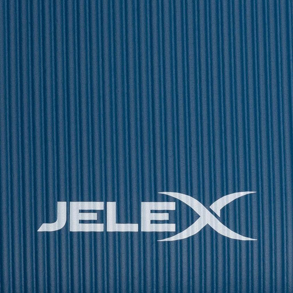 JELEX Namaste Sport Fitness Yoga Matte blau