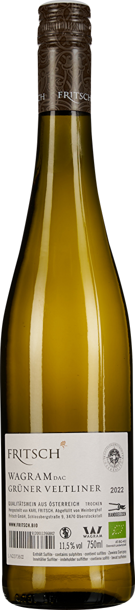 Fritsch Grüner Veltliner Wagram 2022