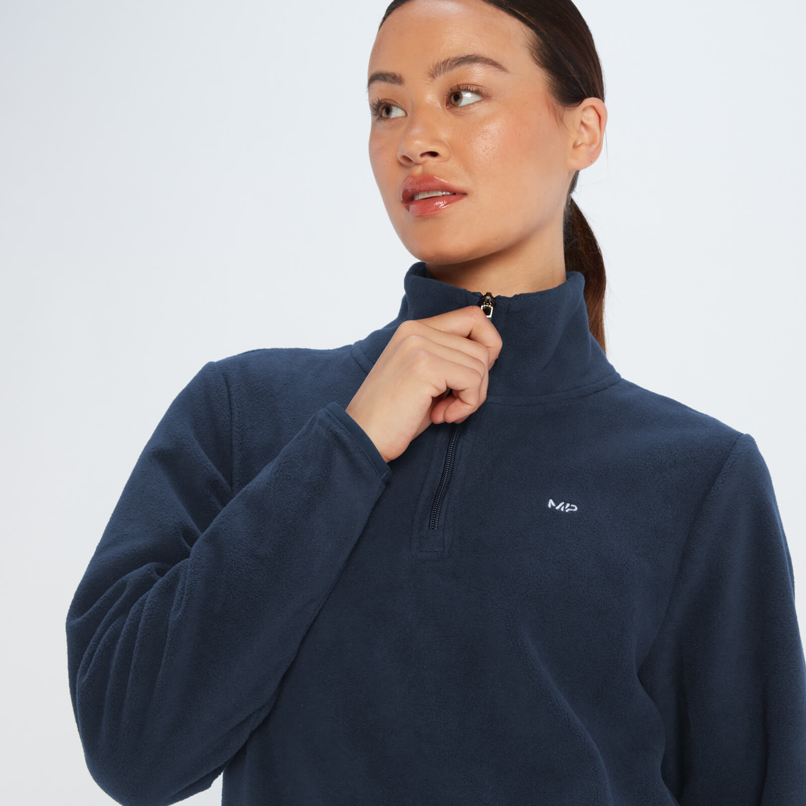 MP Women's Rest Day 1/4 Zip Fleece - Navy