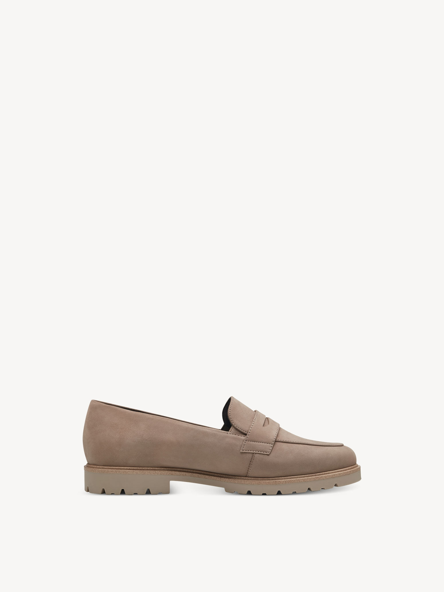 Slipper en cuir - beige