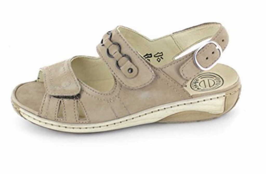 WALDLÄUFER Komfort Sandalen beige