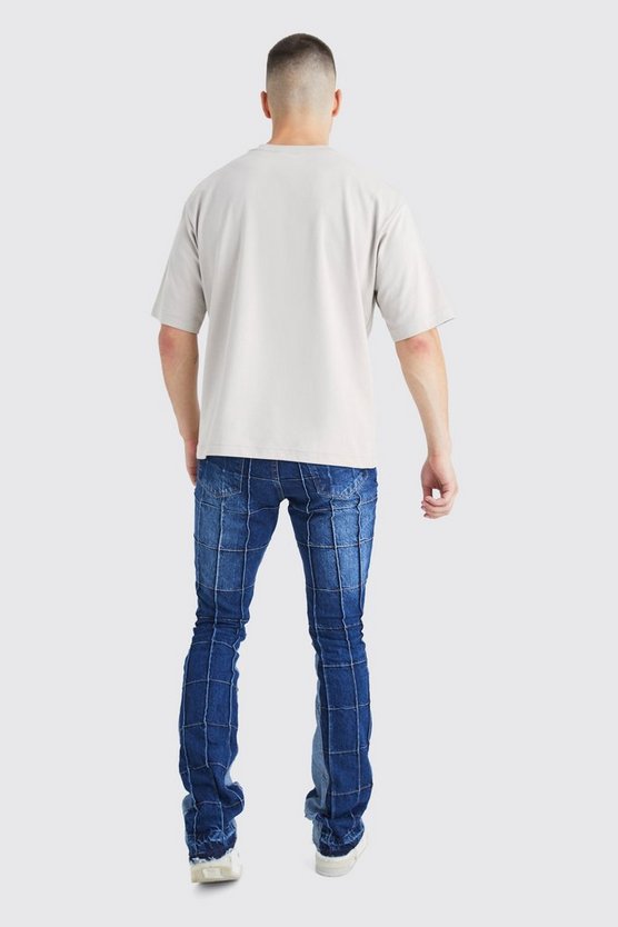 Tall Slim-Fit Schlagjeans