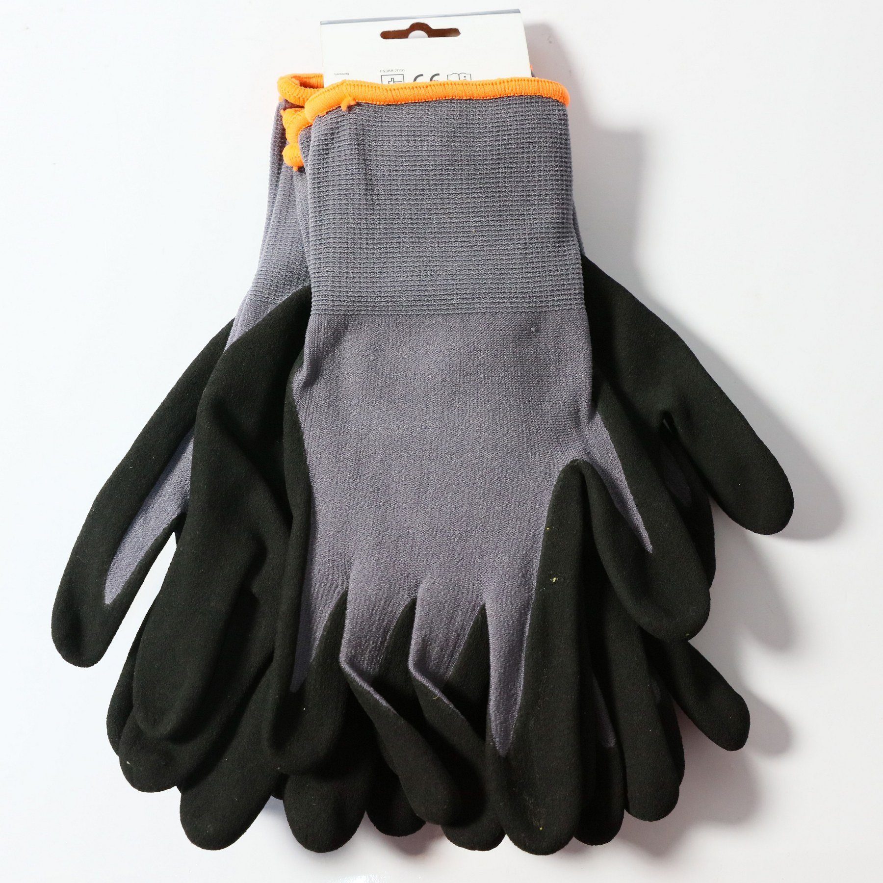 TECH-CRAFT Arbeitshandschuh-Set Arbeitshandschuh Flexible Touch 3 Paar Gr. 10 (3er Set) Touchscreen-Finger