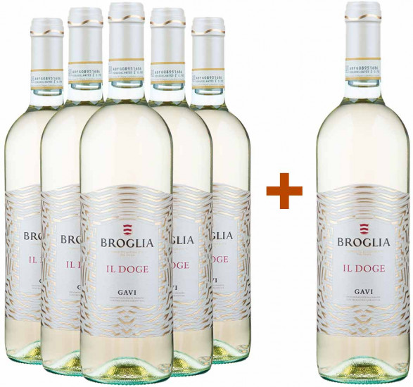 5+1 Paket Doge Gavi DOCG - Broglia