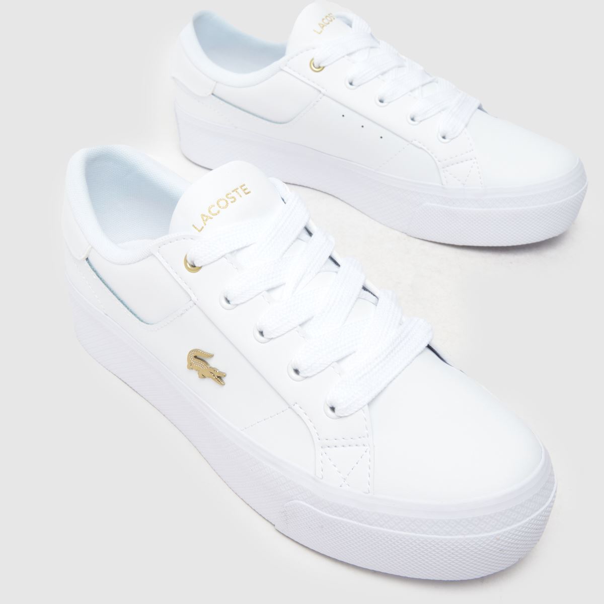Lacoste Ziane platformcipő fehér színben