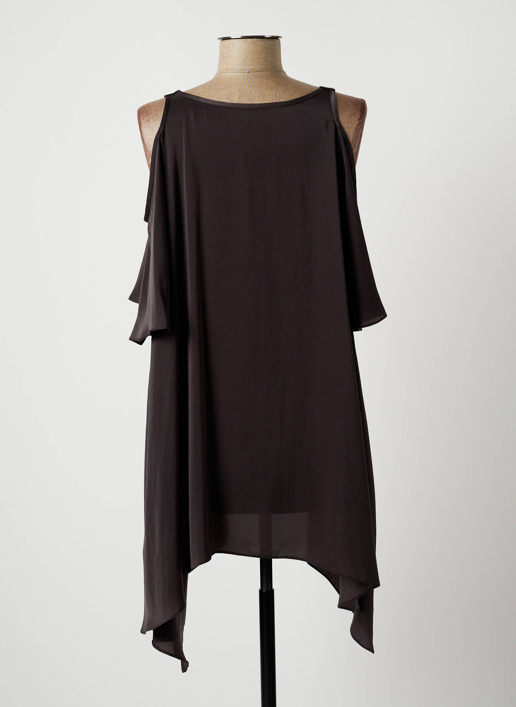 Lauren Vidal Tuniquemanchecourte Femme couleur vert