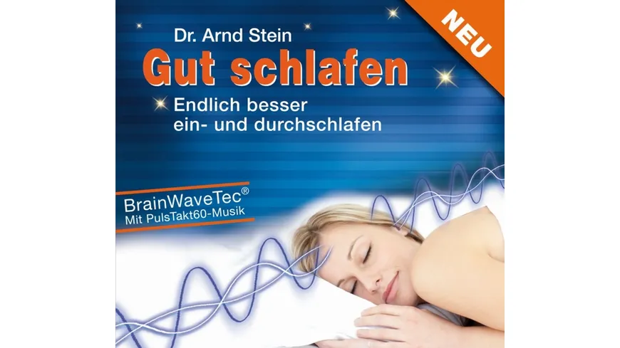 Gut schlafen-Besser ein-& durchschlafen BrainWaveTec/ PulsTakt-Musik