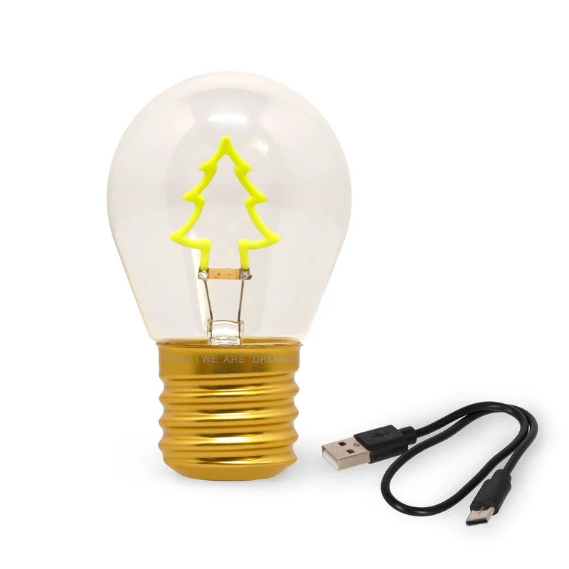 Stolová lampa v tvare žiarovky - Bulb Fiction