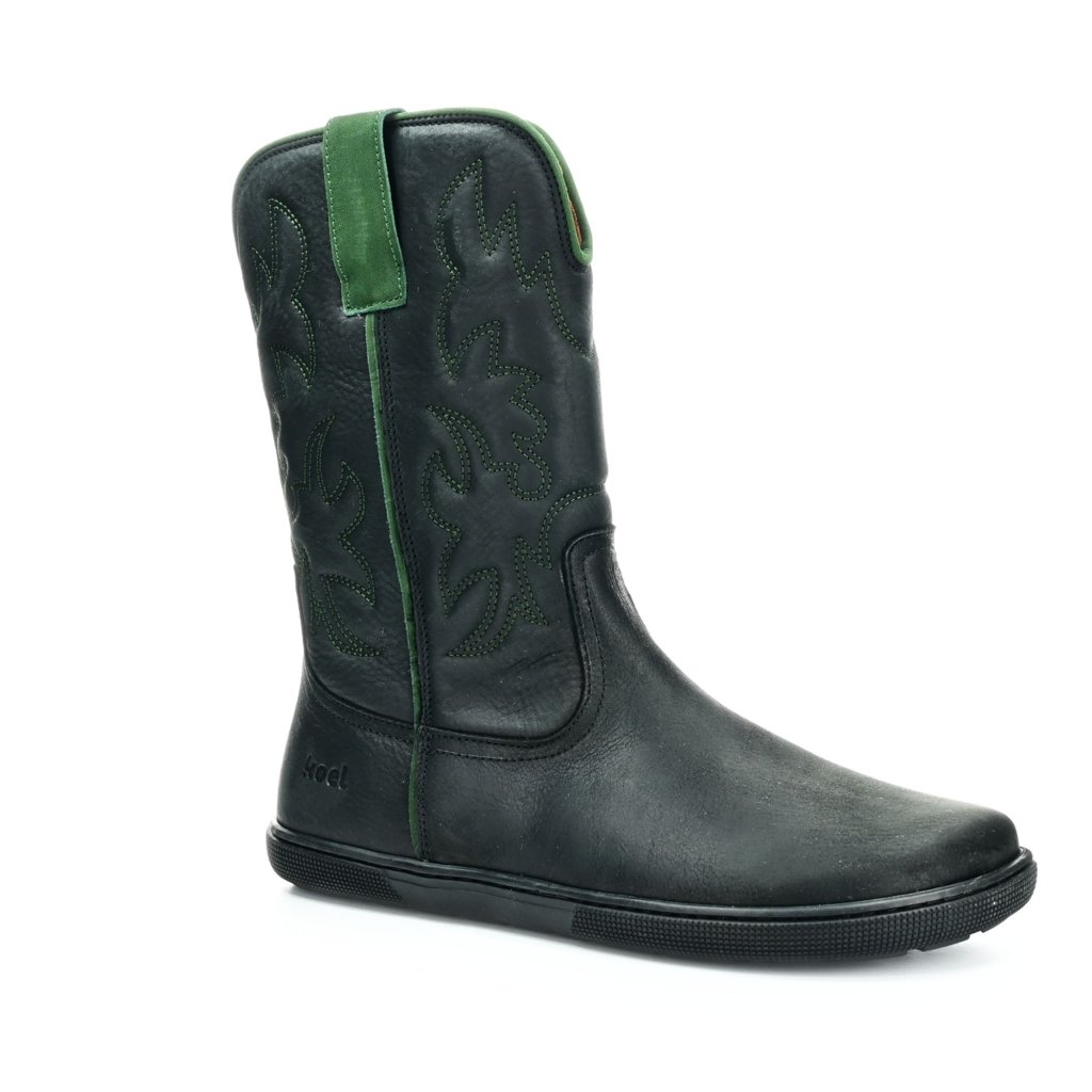 Koel Frida Black/Green Barfußstiefel