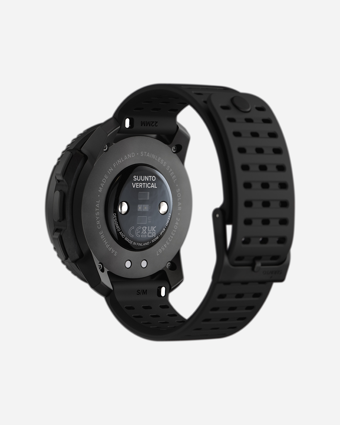 Suunto Vertical Solar Multifunction Watch All Black SS050978000