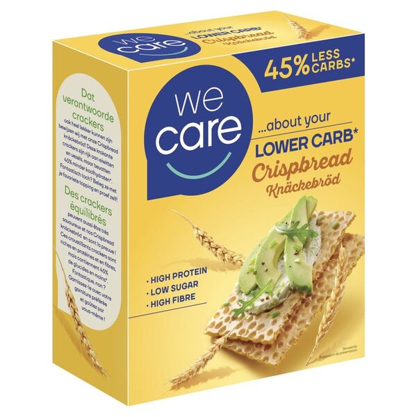 WeCare Lower Carb Crispy Crackers 110g