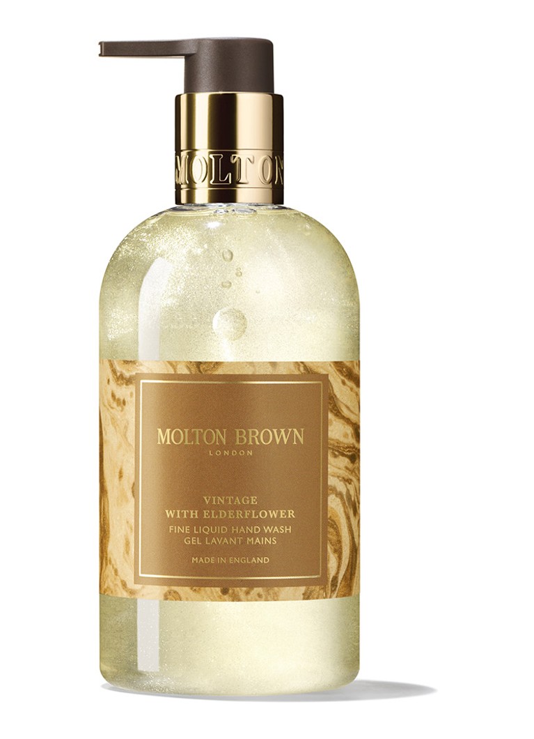 Molton Brown Vintage With Elderflower smalkas iedarbības šķidrās roku ziepes - ierobežota izlaiduma roku ziepes