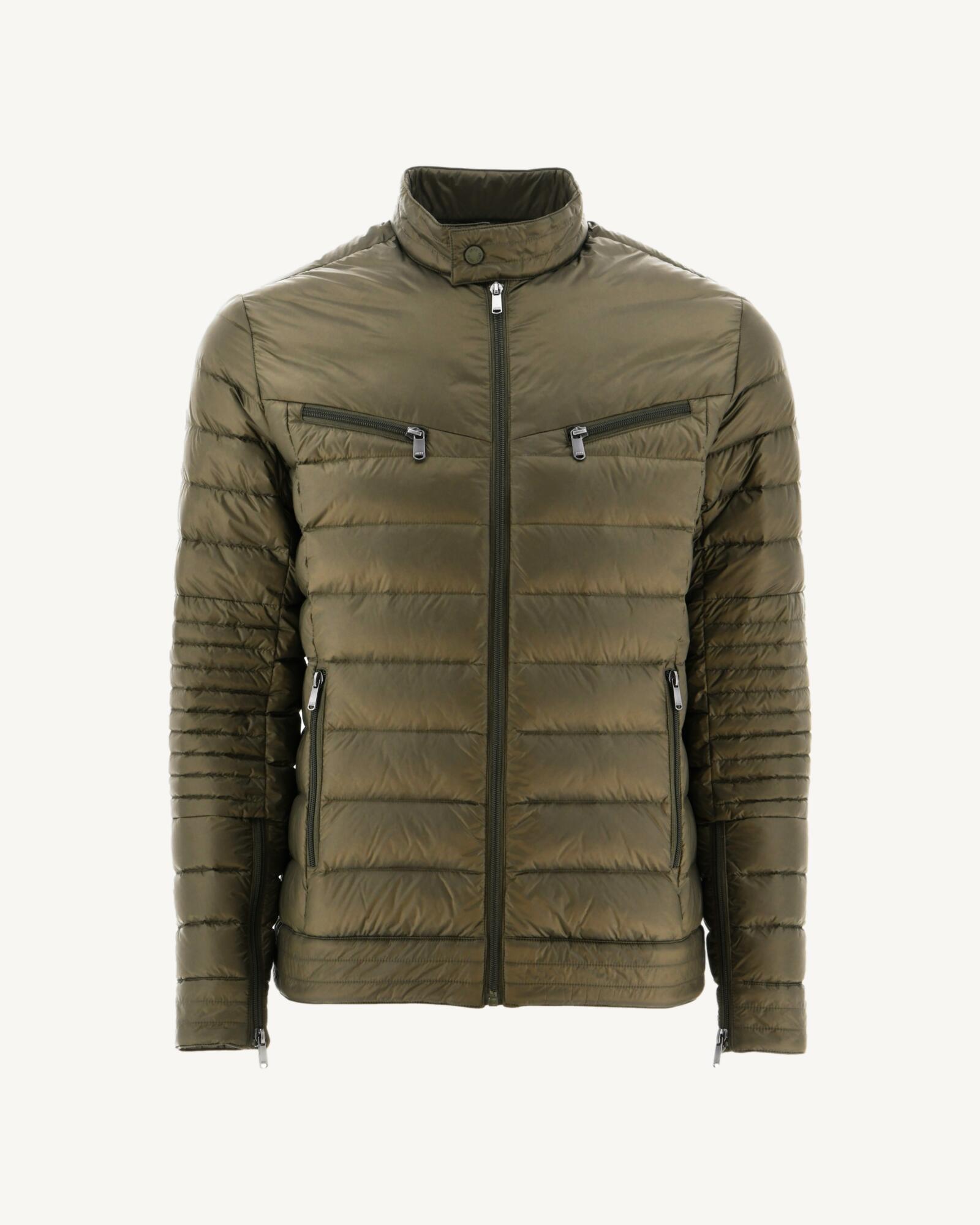 Doudoune coupe motard Army David