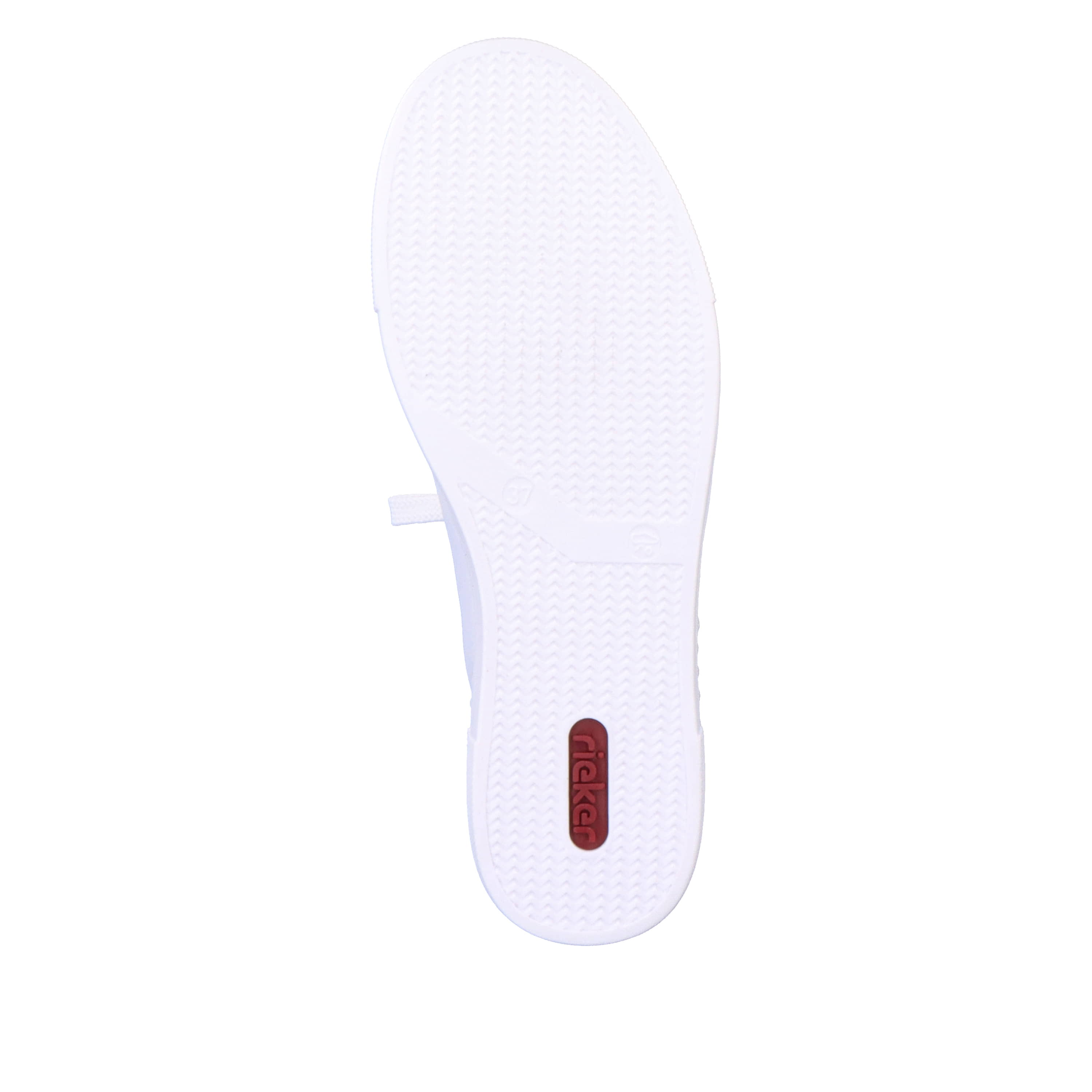 Rieker Damen Sneaker Low reinweiss