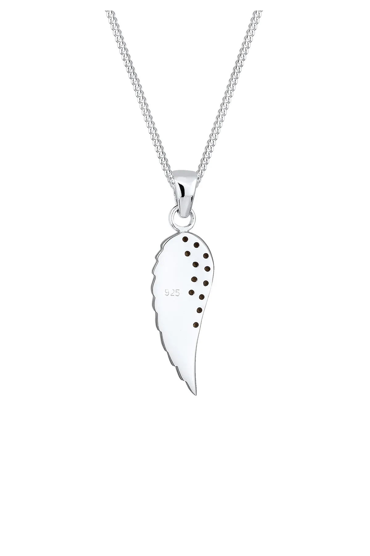 ELLI  Halskette Flügel Kristalle Elegant 925 Silber