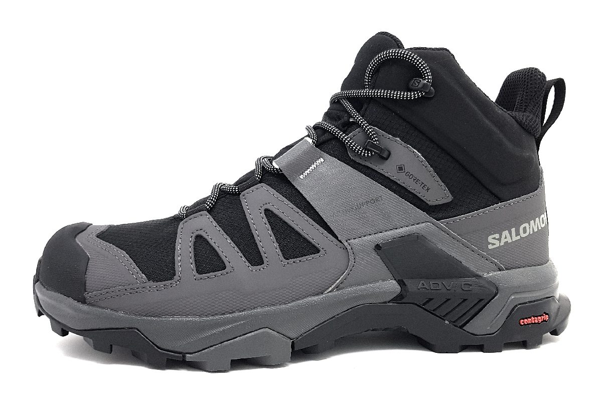 Salomon X Ultra 4 MID Wide GTX L41294600 Schwarz Black Mgnt