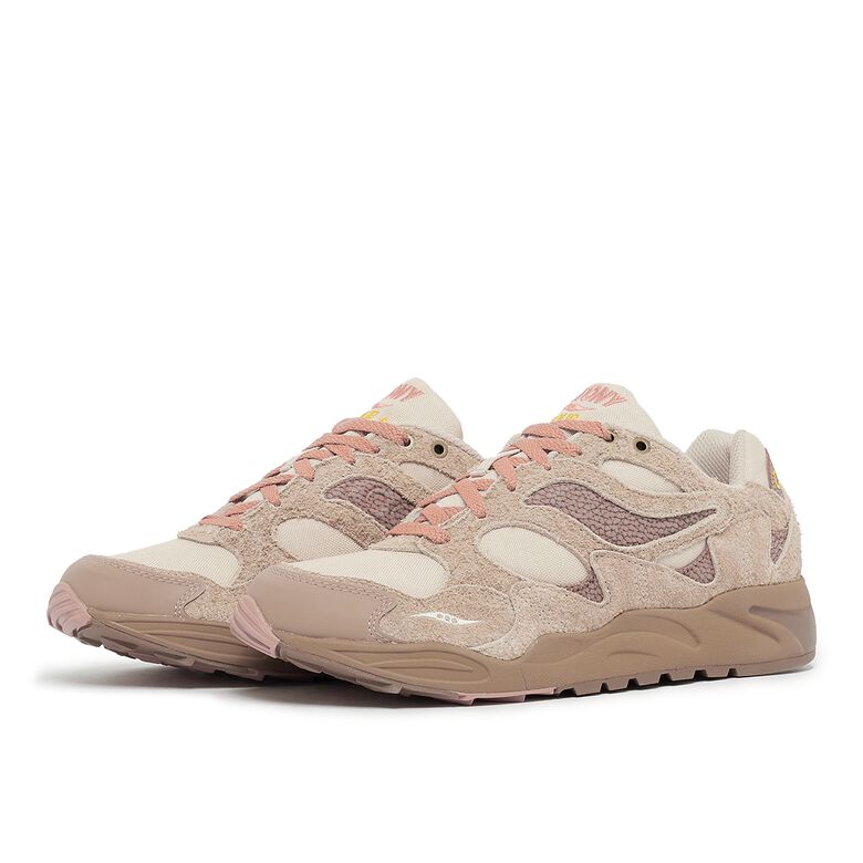 Saucony Colour Plus Companie Grid Shadow 2 rot