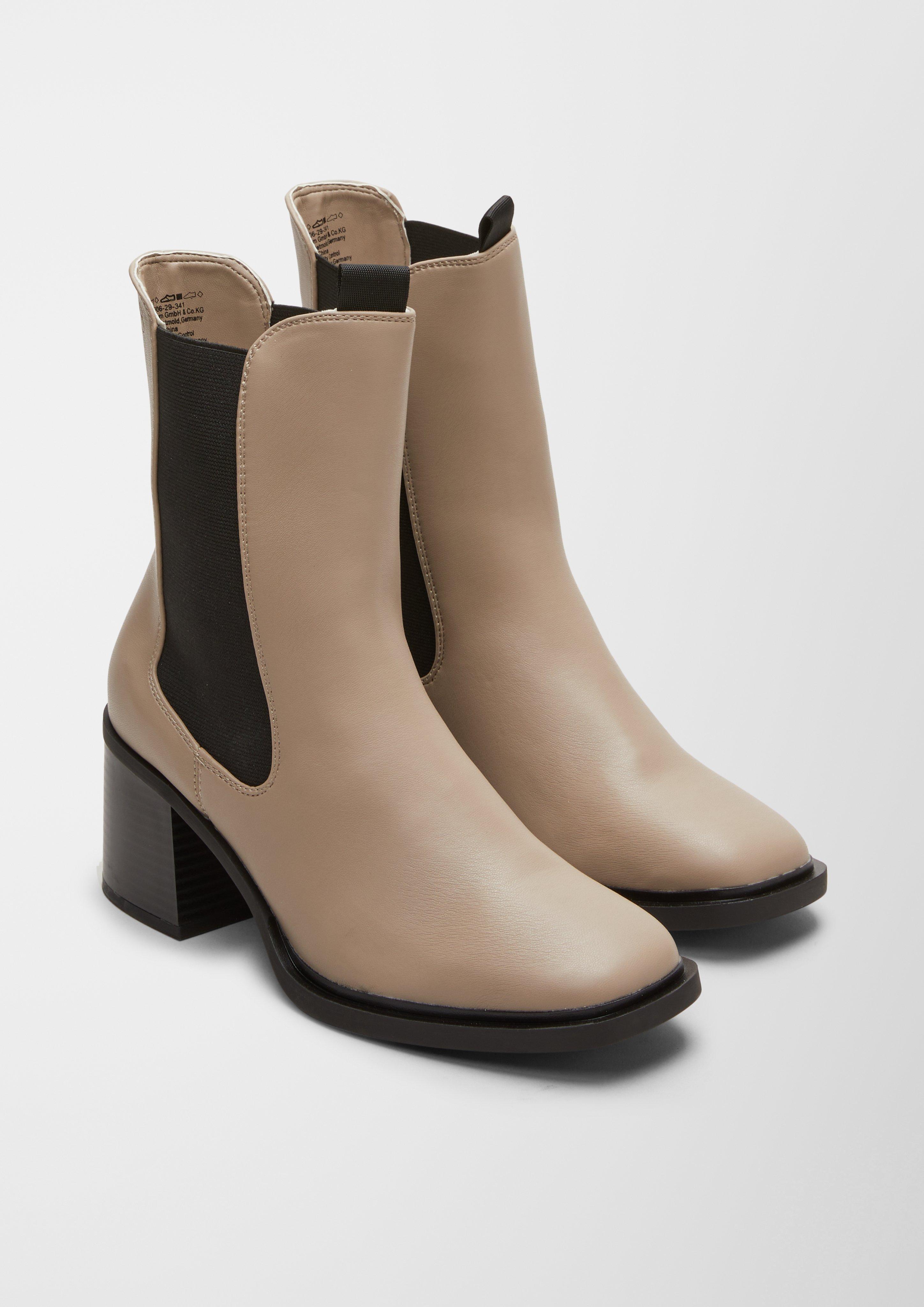 Stiefeletten mit Blockabsatz  6006655-341