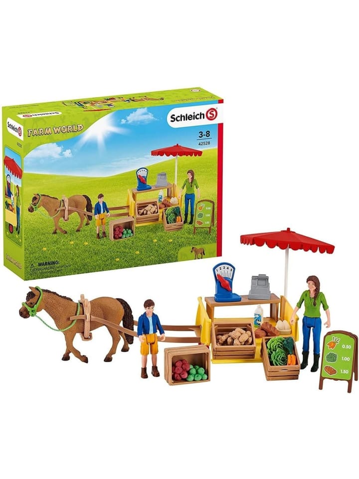 Schleich Farm World Mobiler Farm Stand in Mehrfarbig ab 3 Jahre günstig kaufen onesize