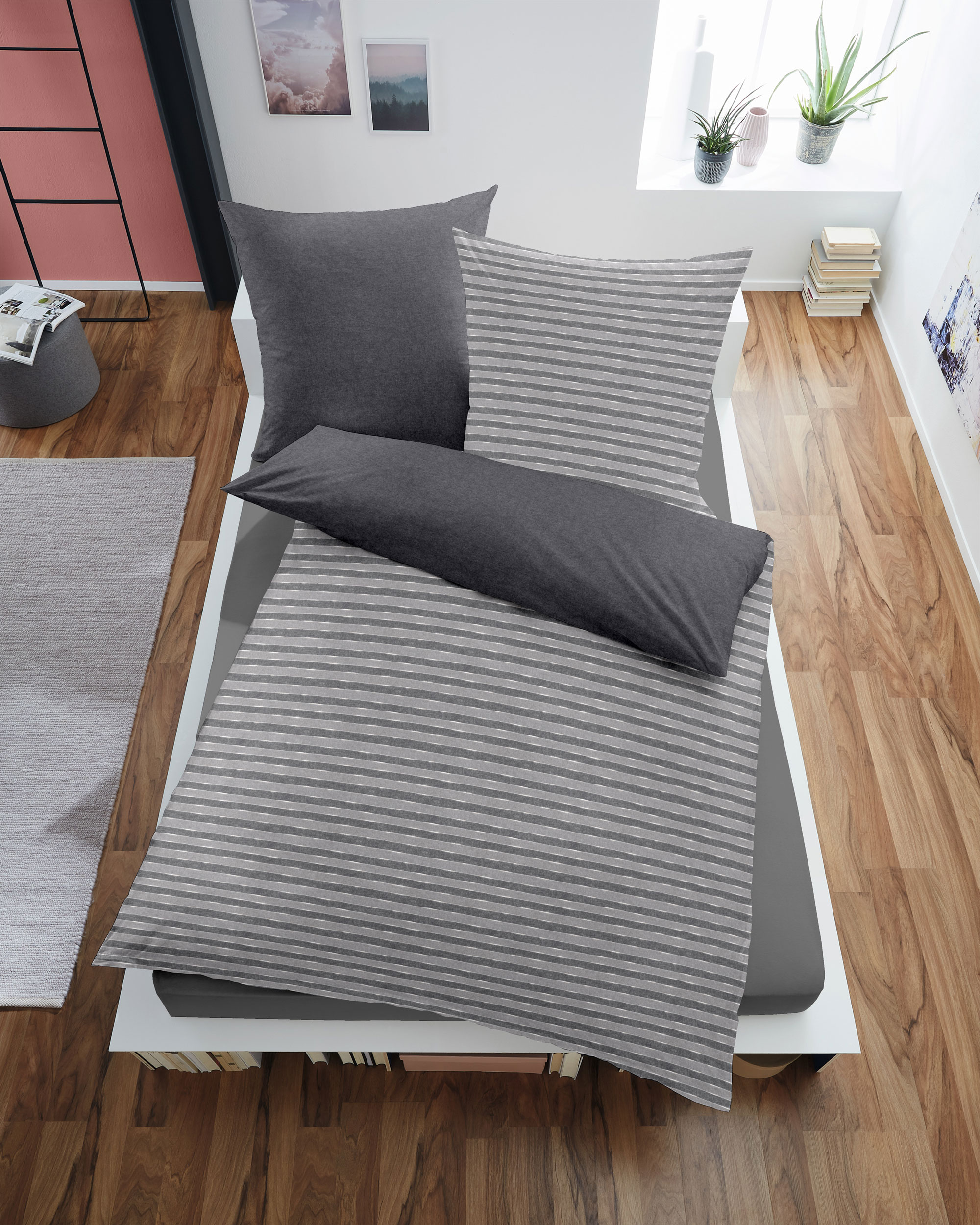 DormisetteMelange-Flanell-Bettwäsche