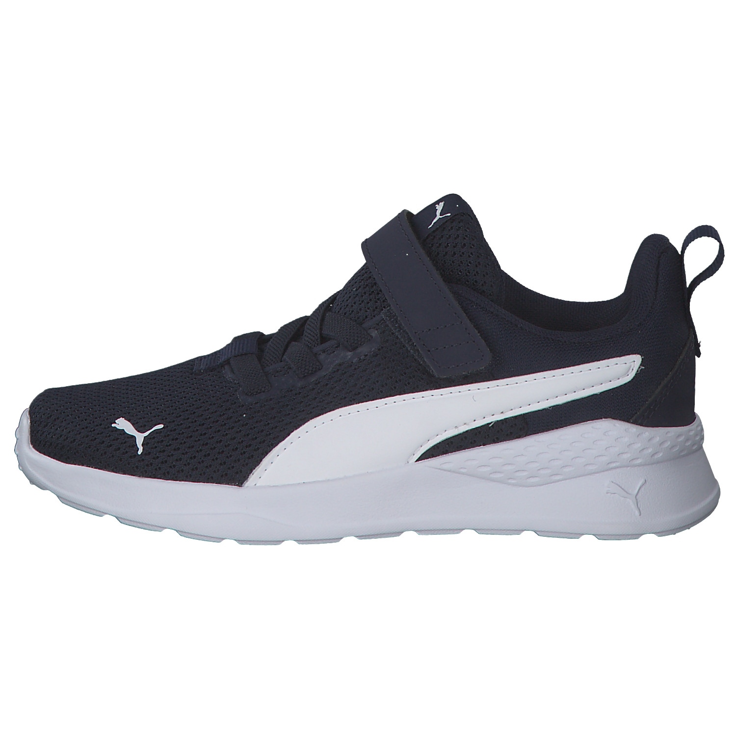 Puma Anzarun Lite 372009 K M, Sneakers Low, Kinder, Peacoat Puma White