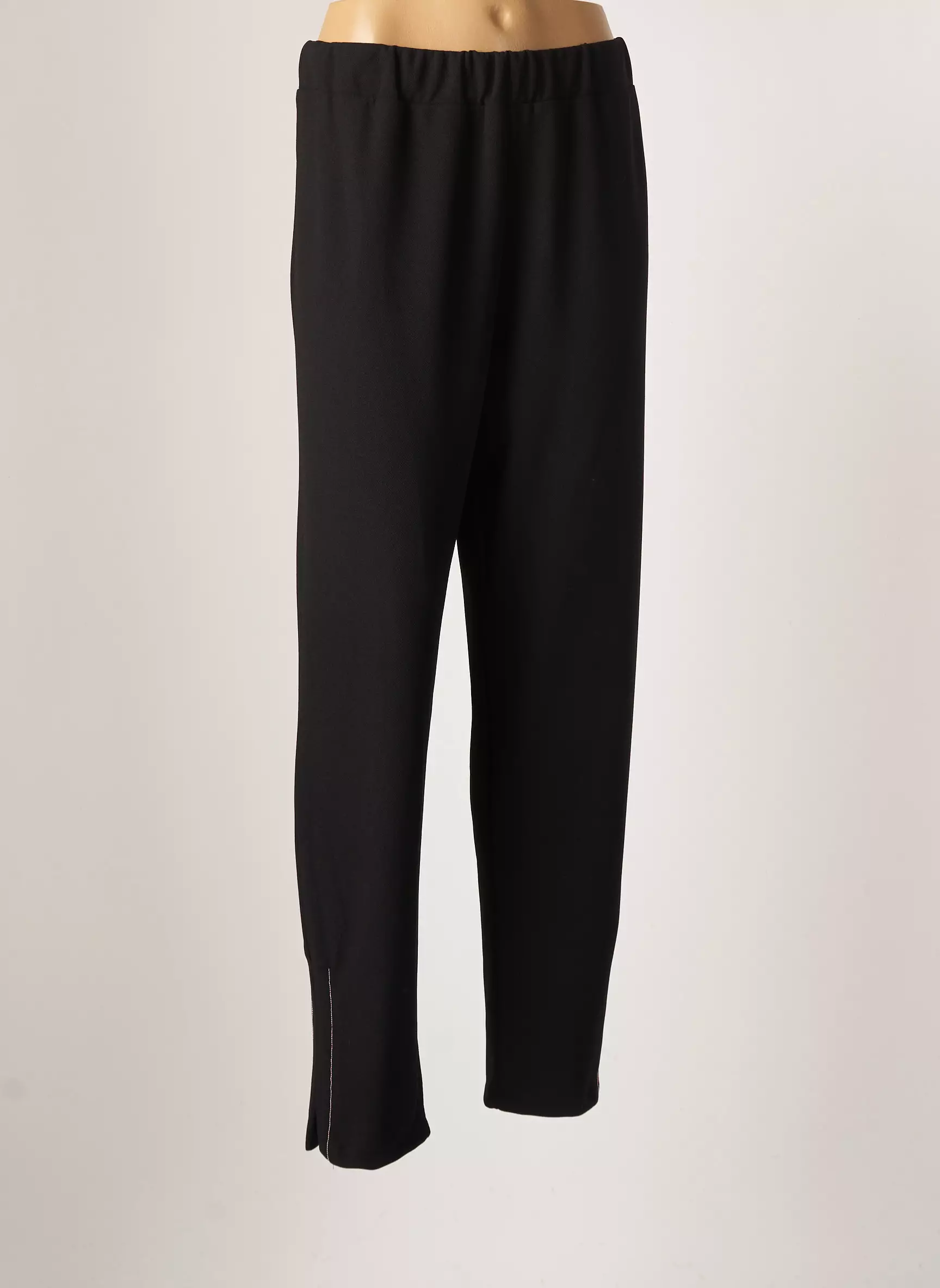 Franck Anna Pantalons Droits Femme couleur noir