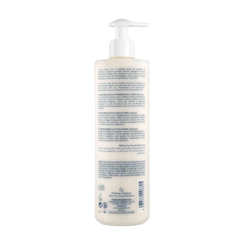 Ducray Ictyane Crème de douche 400 ml Crème de douche