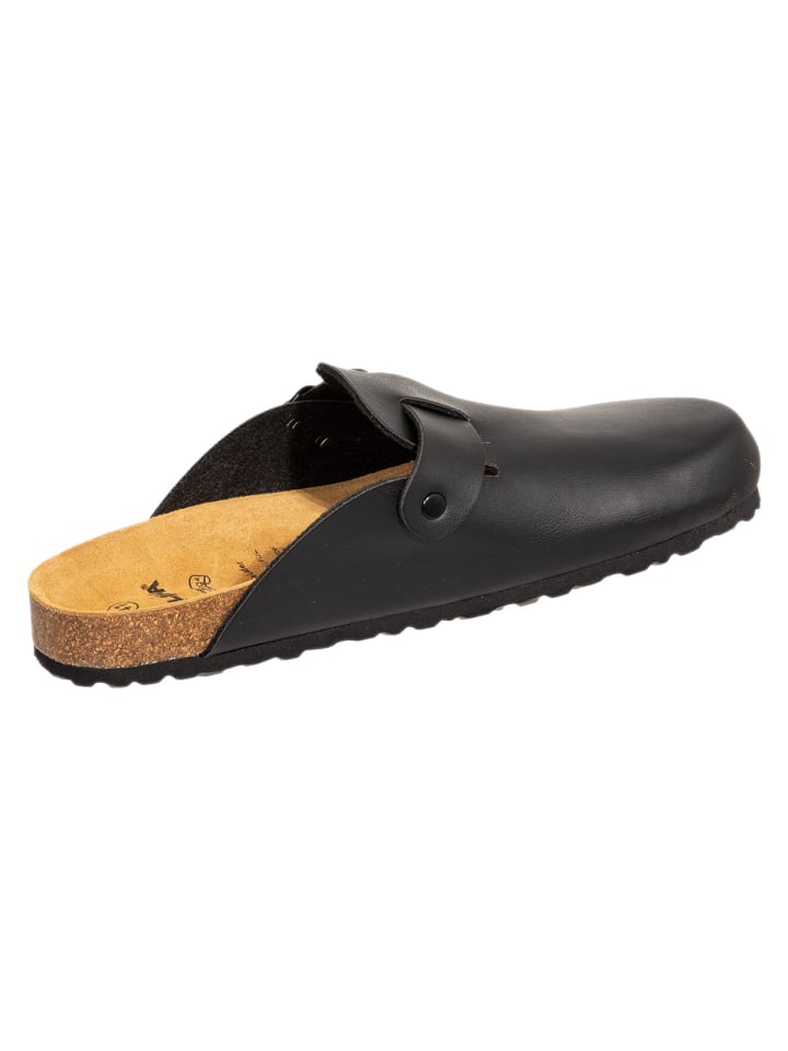 SALIHA Pantoletten Bioline-Pantolette in schwarz günstig kaufen