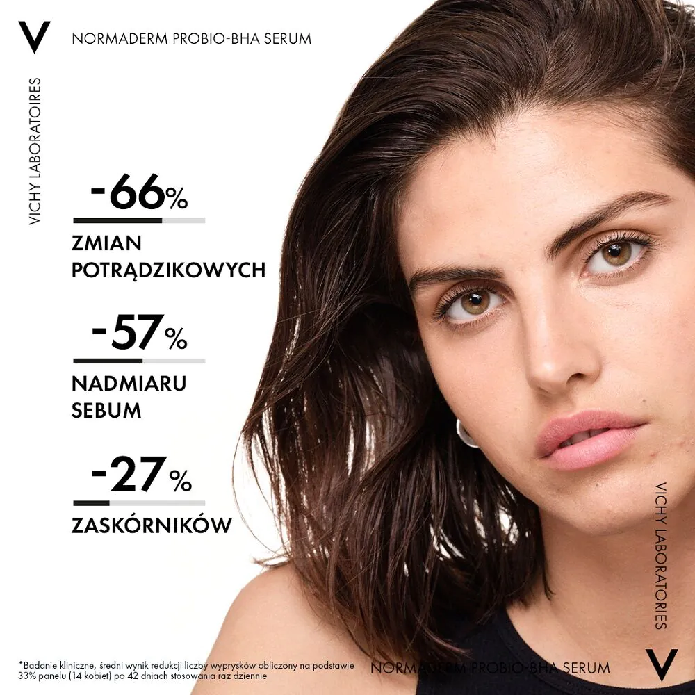 Vichy Normaderm serumas nuo spuogų su Bha rūgštimi