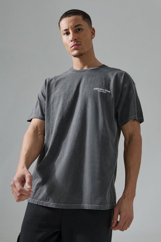 Man Active Oversize T-Shirt mit La Lift Club Print