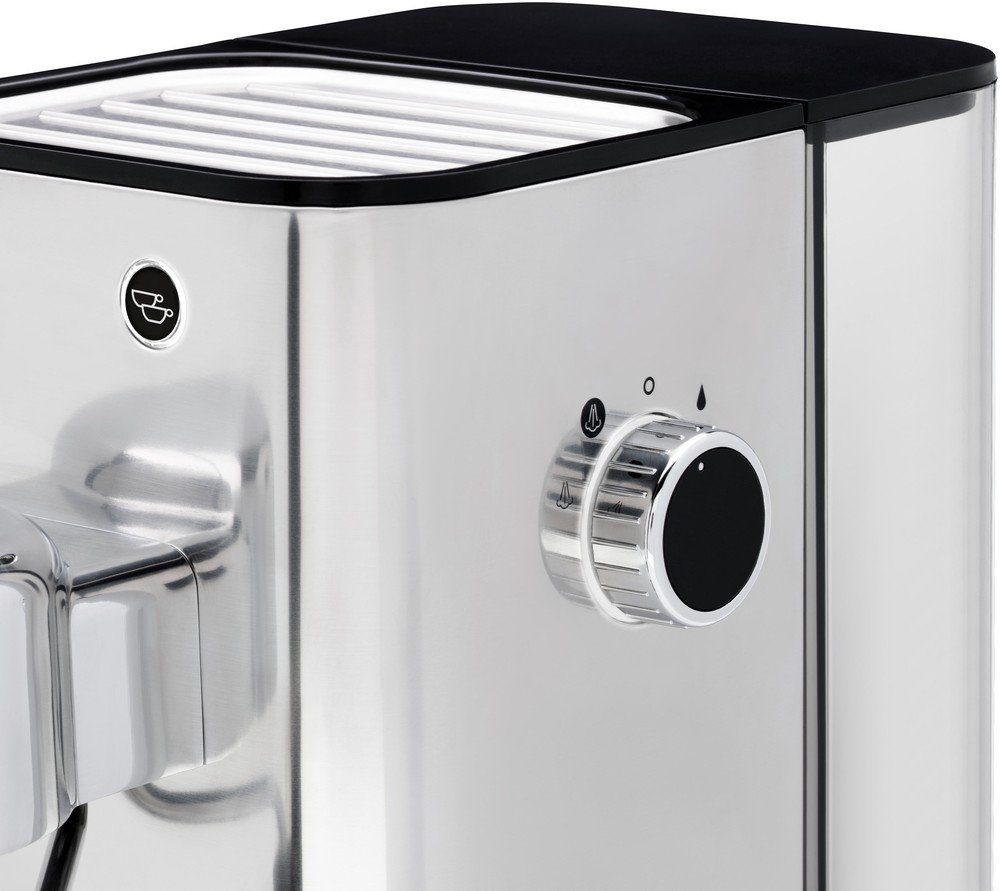 WMF Siebträgermaschine Lumero, Crema in Barista-Qualität, integrierte Milchaufschäumdüse