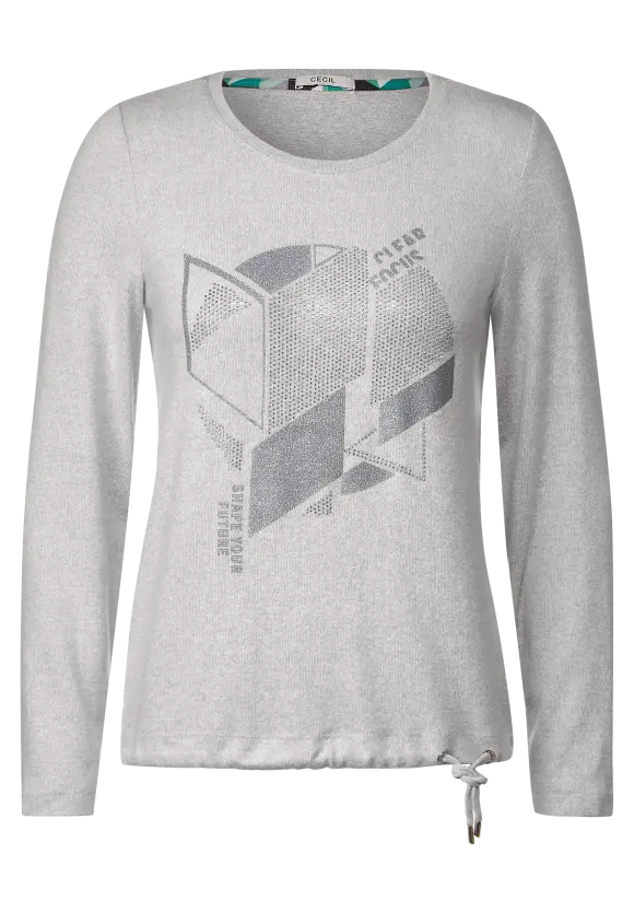 CECIL Softes Shirt mit Frontprint