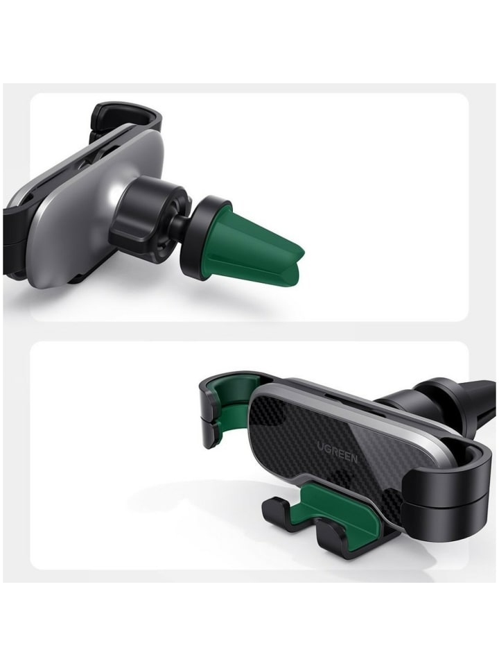 Ugreen Ugreen 80871 Gravity Autotelefonhalter Schwarz 360 Grad Drehung in Schwarz günstig kaufen onesize