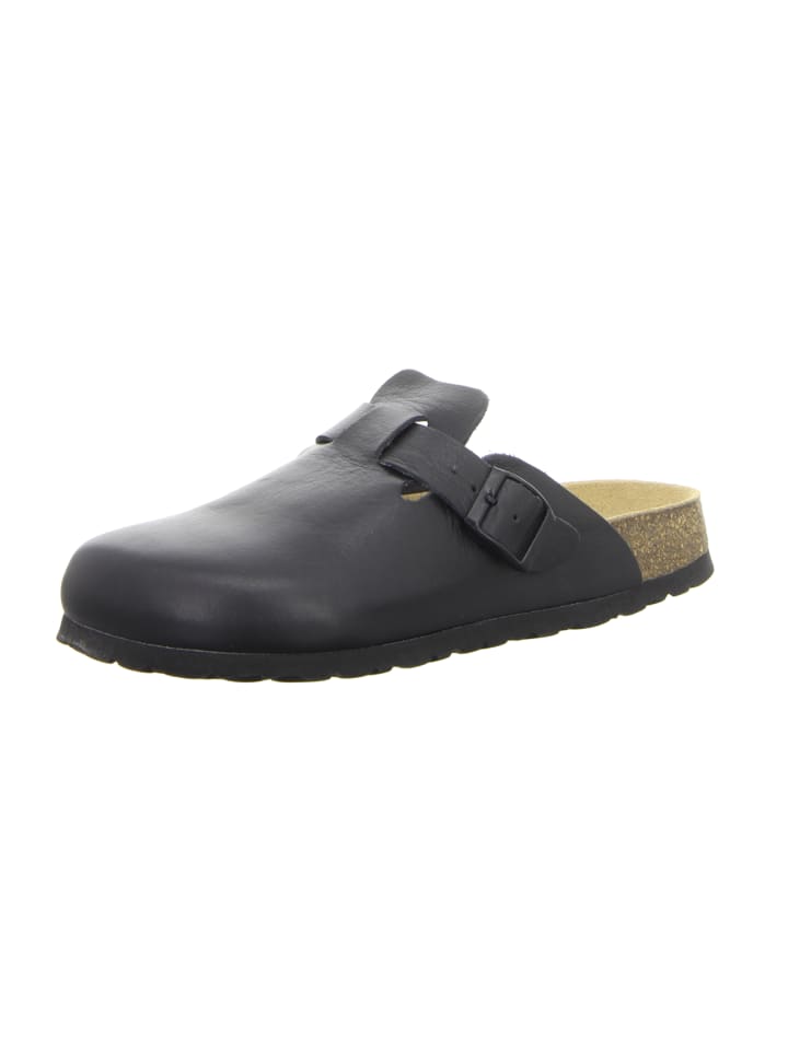 natural sense Pantolette Clogs Tieffußbett black in schwarz günstig kaufen