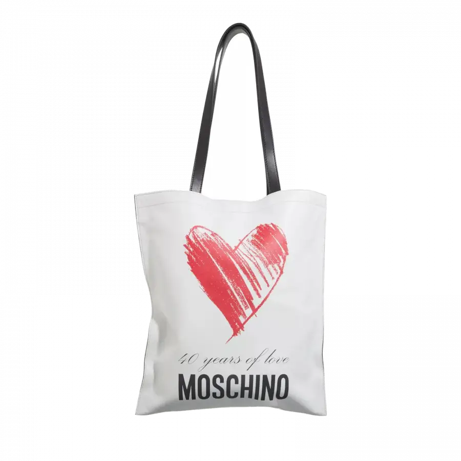 Moschino - Moschino Shoulder Bags Textil White - weiß