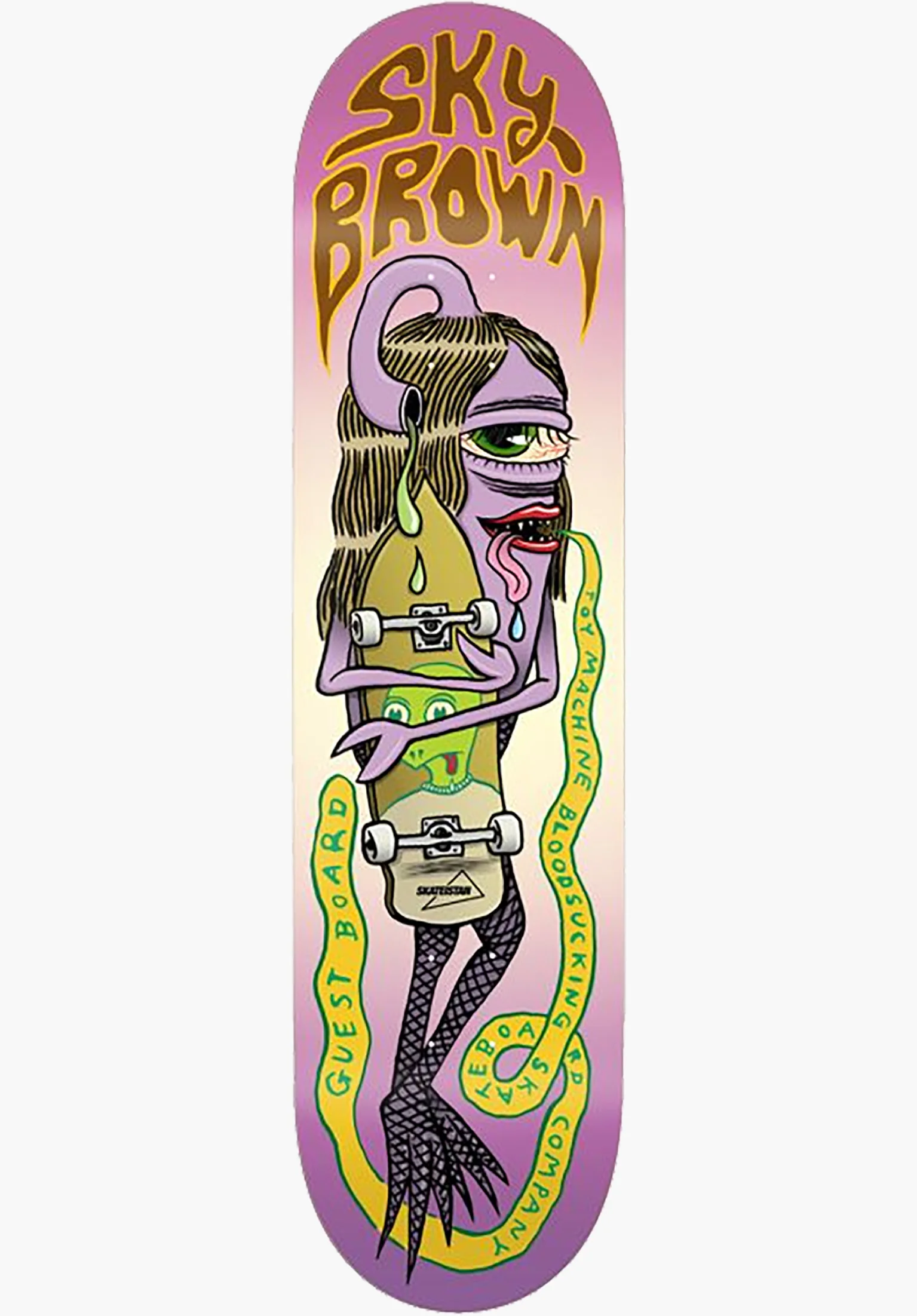 Sky Brown Guest Board