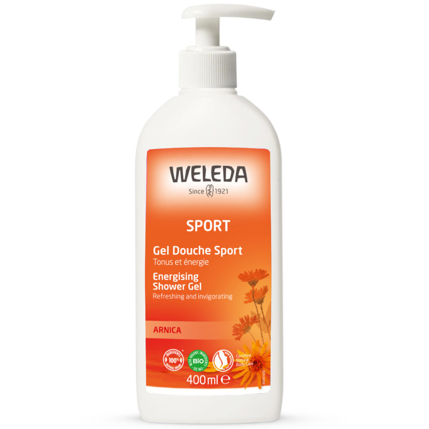 Weleda Sport Gel Douche Tonus et Energie Arnica