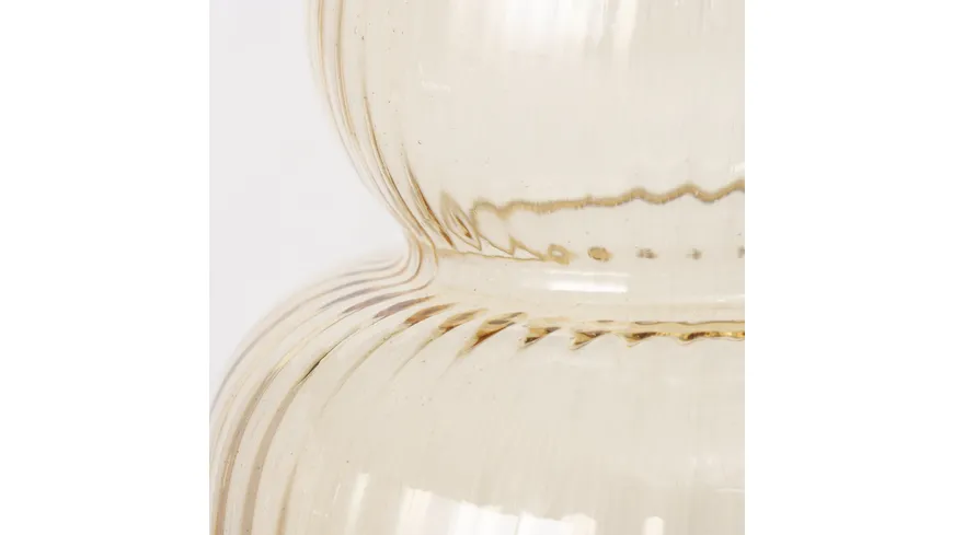 Boltze Vase Gianna gelb