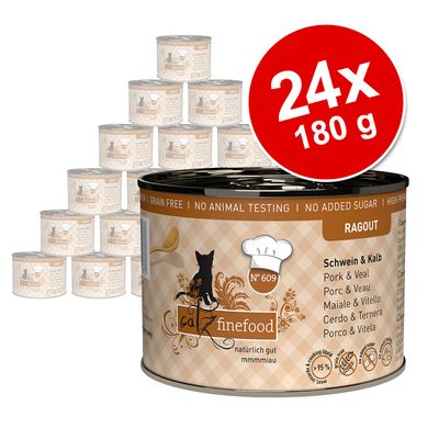 Sparpaket catz finefood Ragout 24 x 190 g