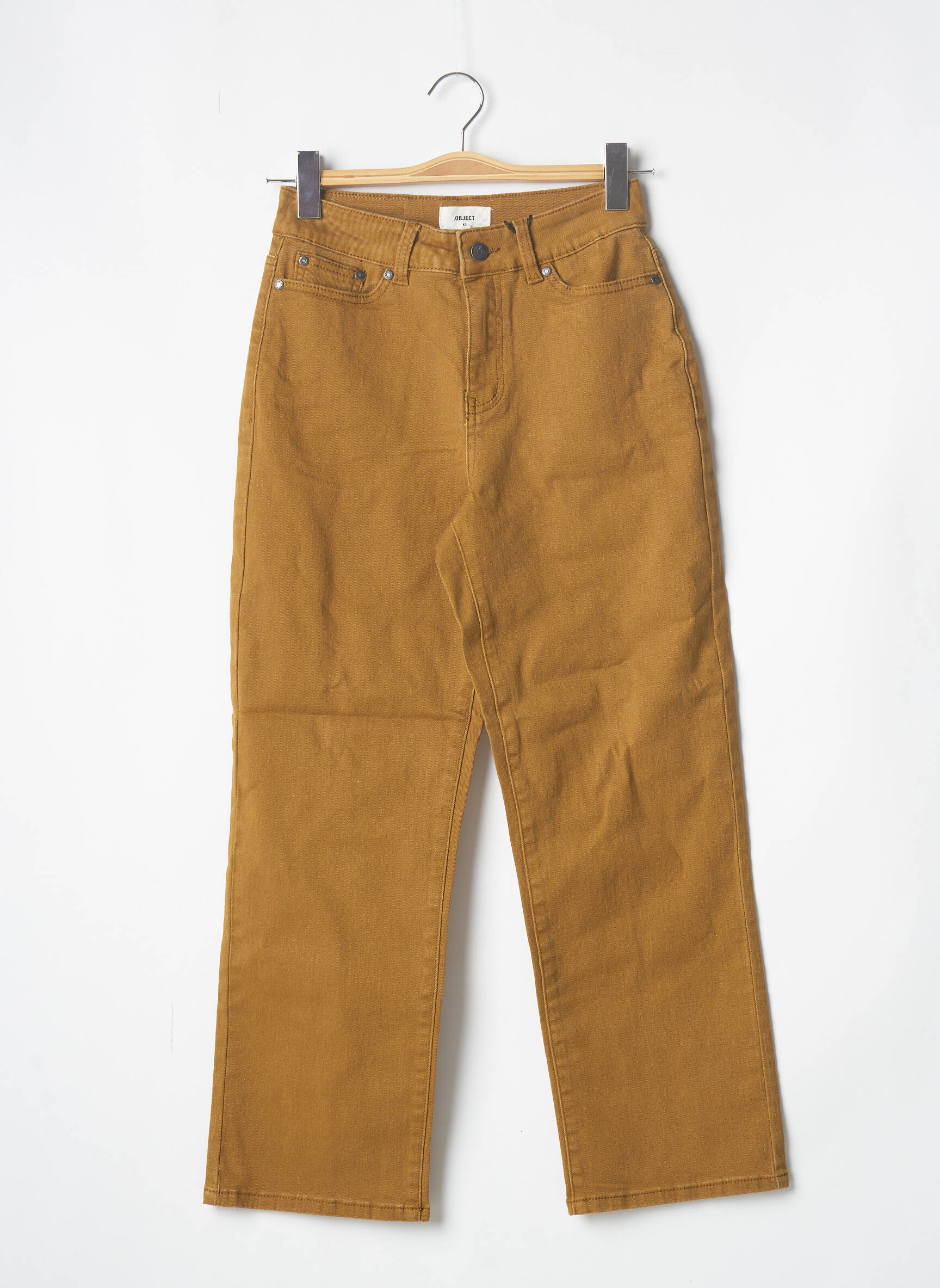 Object Jeans Bootcut Femme couleur jaune