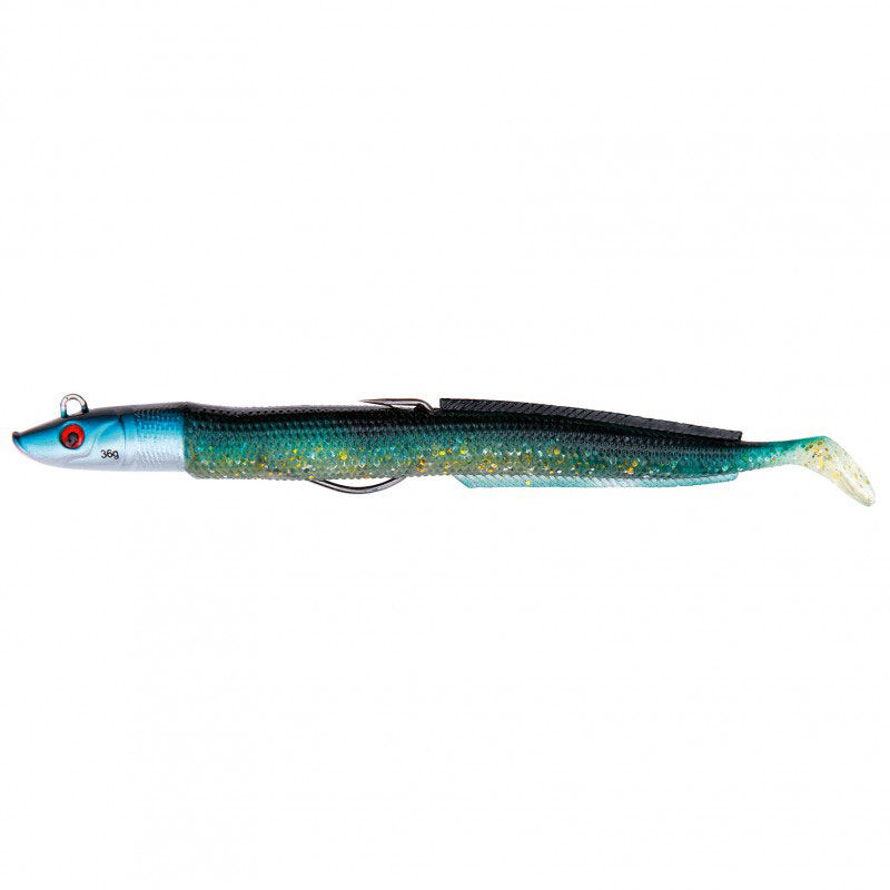 Flashmer Blue Equille Softköder 18 cm 55 g