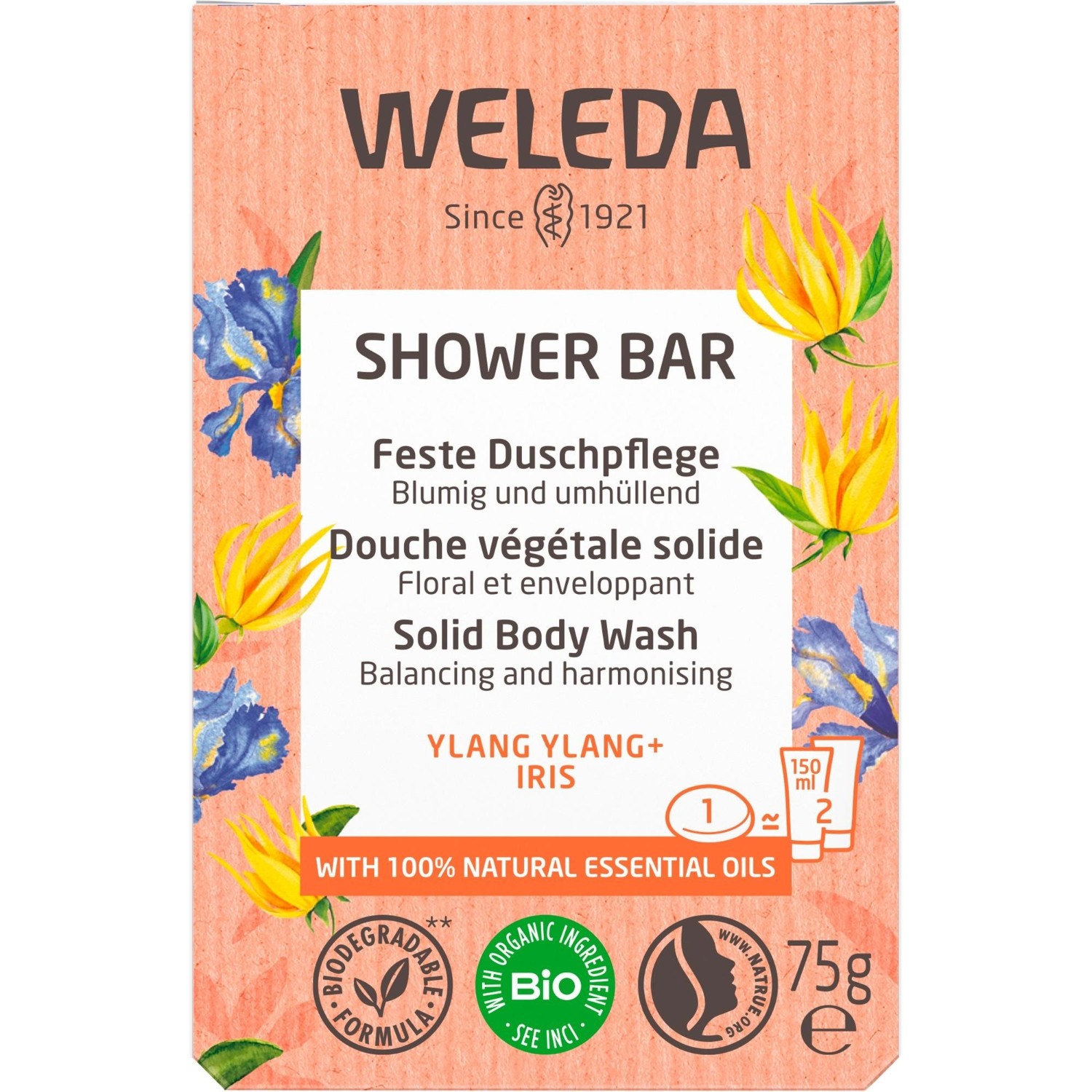 Shower Bar Feste Duschpflege Ylang Ylang + Iris