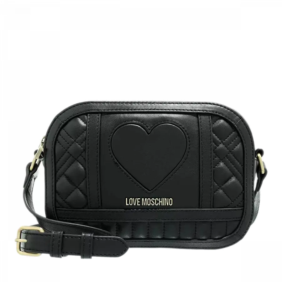 Love Moschino - Love Moschino Shoulder Bags Textil Black - schwarz