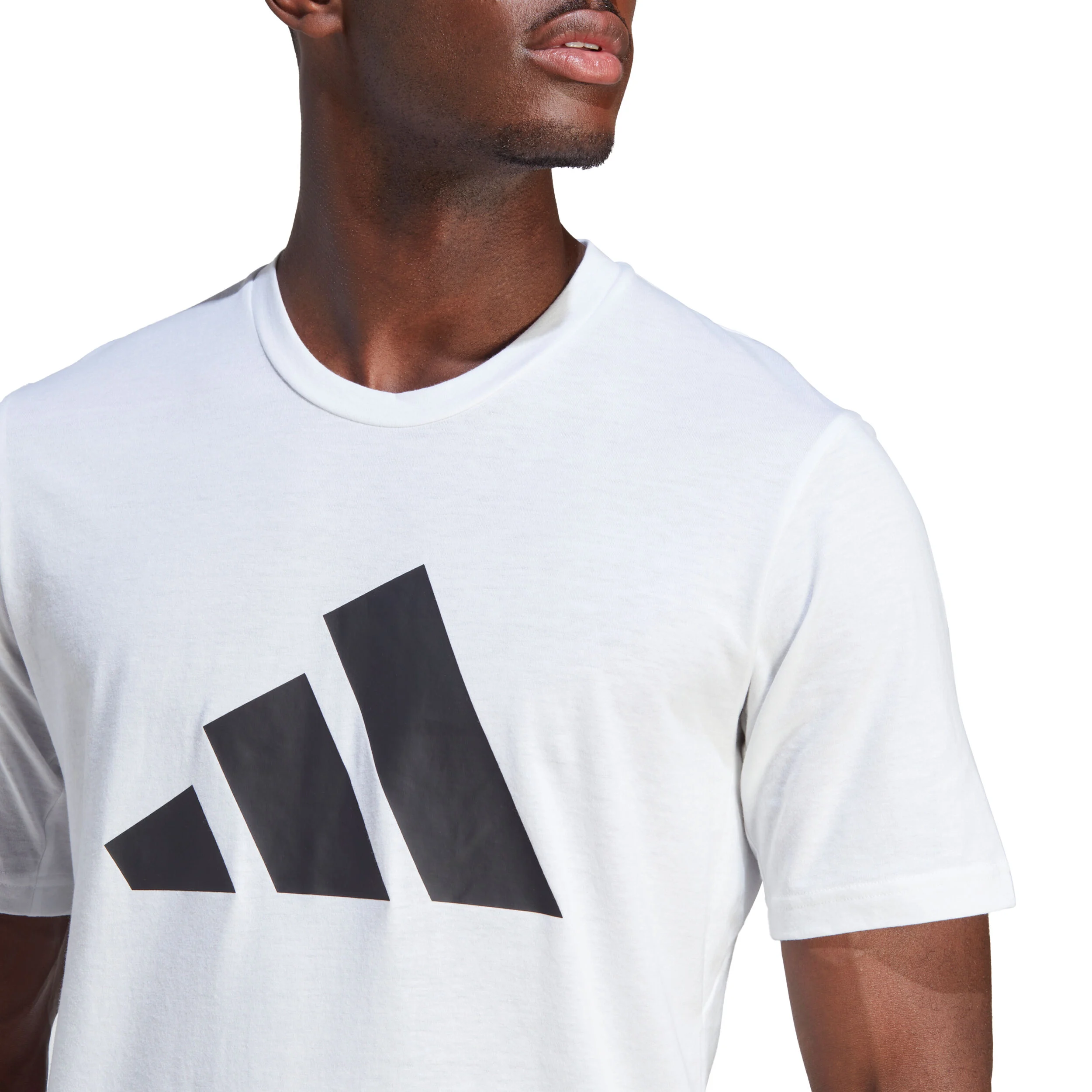 Training-Essentials Feel Ready Logo T-Shirt Herren - Weiß, Schwarz